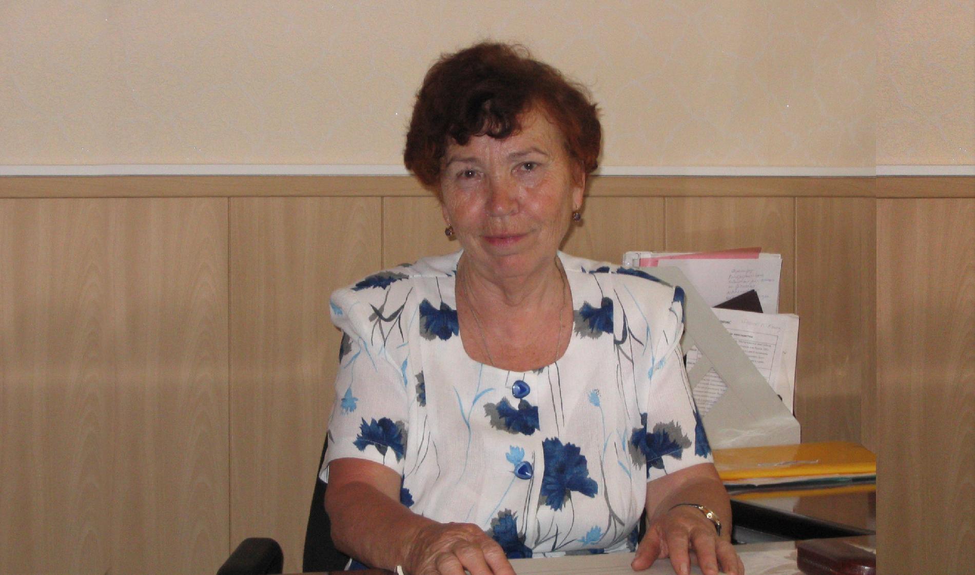 Анастасия Петровна Поветкина, директор библиотеки с 1983 по 2005 годы